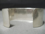 Incredible Vintage Native American Zuni Turquoise Sterling Silver Bracelet Old-Nativo Arts