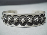 Deep Shell Eddy Smith Native American Navajo Sterling Silver Bracelet-Nativo Arts
