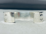 Drop Dead Gorgeous Vintage Native American Navajo Turquoise Sterling Silver Bracelet-Nativo Arts