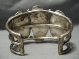 One Of The Best Vintage Native American Navajo Royston Turquoise Sterling Silver Bracelet-Nativo Arts