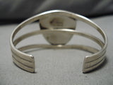 Native American Important Wil Padilla Hunky Royston Turquoise Sterling Silver Bracelet Old-Nativo Arts
