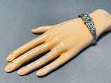Native American Marvelous Vintage Fred Harvey Royston Turquoise Sterling Silver Bracelet-Nativo Arts