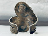 Native American One Of The Craziest Vintage Navajo Turquoise Sterling Silver Bracelet-Nativo Arts
