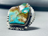 One Of The Best Ever Vintage Native American Navajo Royston Turquoise Sterling Silver Ring-Nativo Arts