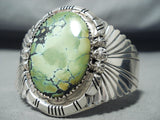 Stunning Navajo Damale Turquoise Sterling Silver Bracelet Native American-Nativo Arts
