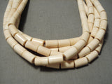 Native American Magnificent Lovato Heishi Vintage Santo Domingo Necklace-Nativo Arts
