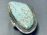The Best Tso Family Native American Navajo #8 Turquoise Sterling Silver Bracelet-Nativo Arts