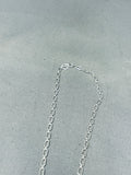 Stunning Native American Navajo Royston Turquoise Sterling Silver Necklace Signed-Nativo Arts
