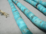 One Of The Best Vintage Native American Navajo Turquoise Jacla Pendant Old-Nativo Arts