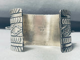 Scorpion Protection 115 Grams Hevay Native American Navajo Turquoise Sterling Silver Bracelet-Nativo Arts