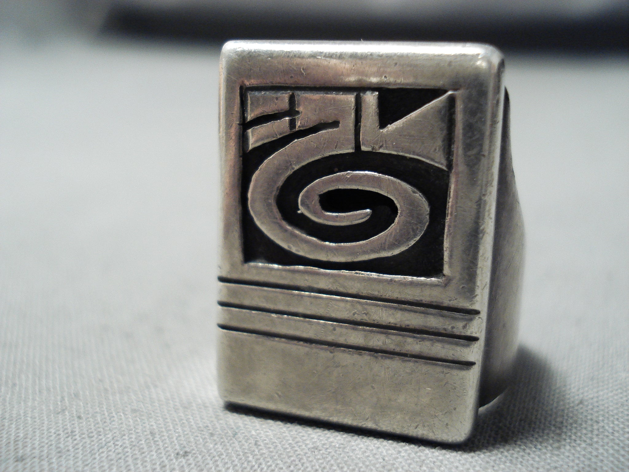 Historical Michael Kabotie Vintage Native American Hopi Sterling