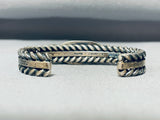 Al Jake Important Vintage Native American Navajo Royston Turquoise Sterling Silver Bracelet-Nativo Arts