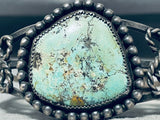 Museum Early Vintage Native American Navajo Royston Turquoise Sterling Silver Bracelet-Nativo Arts