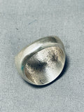 Important Vintage Native American Hopi Sterling Silver Ring-Nativo Arts