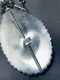 Important Ben Begaye (d.) Vintage Native American Navajo Sterling Silver Feather Necklace-Nativo Arts