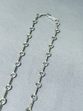 Ben Begaye (d) Vintage Native American Navajo Sterling Silver Arrowhead Necklace-Nativo Arts