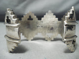 Tremendous Navajo Sterling Silver Bracelet Native American-Nativo Arts