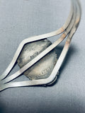 Astonishing Vintage Native American Navajo Morenci Turquoise Sterling Silver Bracelet-Nativo Arts