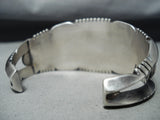 One Of The Finest Ever Native American Navajo Dry Creek Turquoise Sterling Silver Bracelet-Nativo Arts