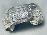 Dynamic Vintage Native American Navajo Sterling Silver Bracelet-Nativo Arts