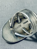 Very Important (made For Wife) Personal Vintage Native American Navajo Dan Jackson Sterling Ring-Nativo Arts
