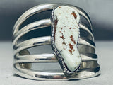 Dry Creek Turquoise Vintage Native American Navajo Sterling Silver Bracelet-Nativo Arts