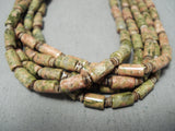 Native American Important Vintage Santo Domingo Turquoise Heishi Necklace-Nativo Arts