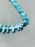 Native American Beautiful Vintage Santo Domingo Turquoise White Shell Necklace-Nativo Arts