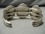Impressive Vintage Navajo Turquoise Sterling Silver Native American Bracelet-Nativo Arts