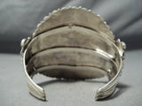 Tso Navajo Turquoise Sterling Silver Bracelet Native American-Nativo Arts