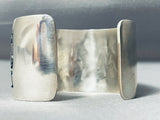 Important Authentic Vintage Native American Hopi Sterling Silver George Phillips Bracelet-Nativo Arts