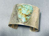 Enormous Navajo Royston Turquoise Sterling Silver Bracelet-Nativo Arts