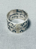 Jake Francosa Vintage San Felipe Sterling Silver Ring-Nativo Arts