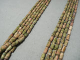 Native American Important Vintage Santo Domingo Turquoise Heishi Necklace-Nativo Arts