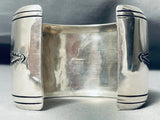 Horse Rider Vintage Thomas Singer Native American Navajo Sterling Silver Bracelet-Nativo Arts