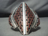 Cel Yazzie Vintage Native American Navajo Sterling Silver Bracelet-Nativo Arts