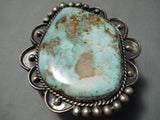 Museum Vintage Native American Navajo Royston Turquoise Sterling Silver Bracelet Old-Nativo Arts