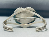 Lovely Native American Navajo Huge Orange Spiny Sterling Silver Gigantic Heart Bracelet-Nativo Arts