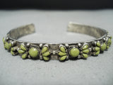 Important Vintage Native American Navajo Orvil Jack Turquoise Sterling Silver Bracelet-Nativo Arts