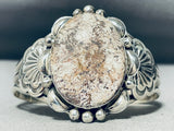 Important Dry Creek Turquoise Native American Navajo Sterling Silver Bracelet-Nativo Arts