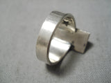 Amazing Sandy Smith Navajo Sterling Silver Native American Ring-Nativo Arts