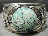 Native American Important Vintage Francisco Gomez Spiderweb Turquoise Sterling Silver Bracelet-Nativo Arts