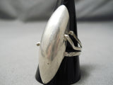 Advanced Technique!! Vintage Hopi Native American Sterling Silver Dome Ring-Nativo Arts