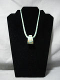Native American Unbelievable Vintage Santo Domingo Royston Turquoise Necklace Old-Nativo Arts