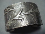 Astonishing San Felipe Sterling Silver Bracelet Native American-Nativo Arts