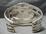 Magnificent Vintage Navajo Huge Royston Turquoise Sterling Silver Bracelet Native American-Nativo Arts