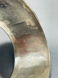 Singer Vintage Native American Navajo Sterling Silver Monument Valley Bracelet Cuff-Nativo Arts