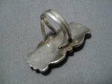 Marvelous Vintage Navajo Royston Turquoise Sterling Silver Native American Ring-Nativo Arts