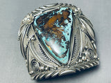 Best Tommy Francisco Vintage Native American Navajo Turquoise Sterling Silver Bracelet-Nativo Arts