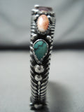 Important Vintage Native American Navajo Ray Tracey Coiled Sterling Silver Bracelet-Nativo Arts